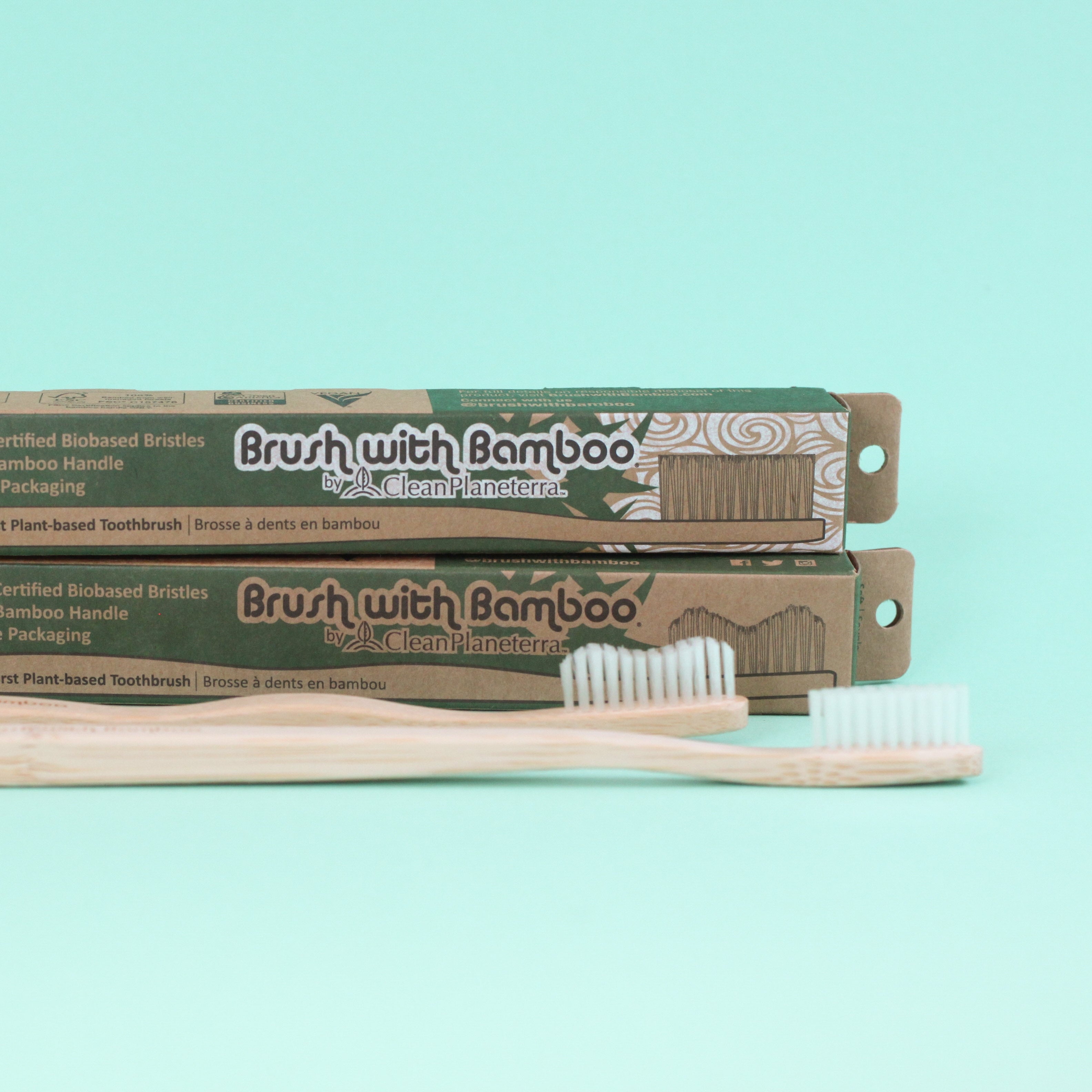 Brush With Bamboo Bamboo Toothbrushes