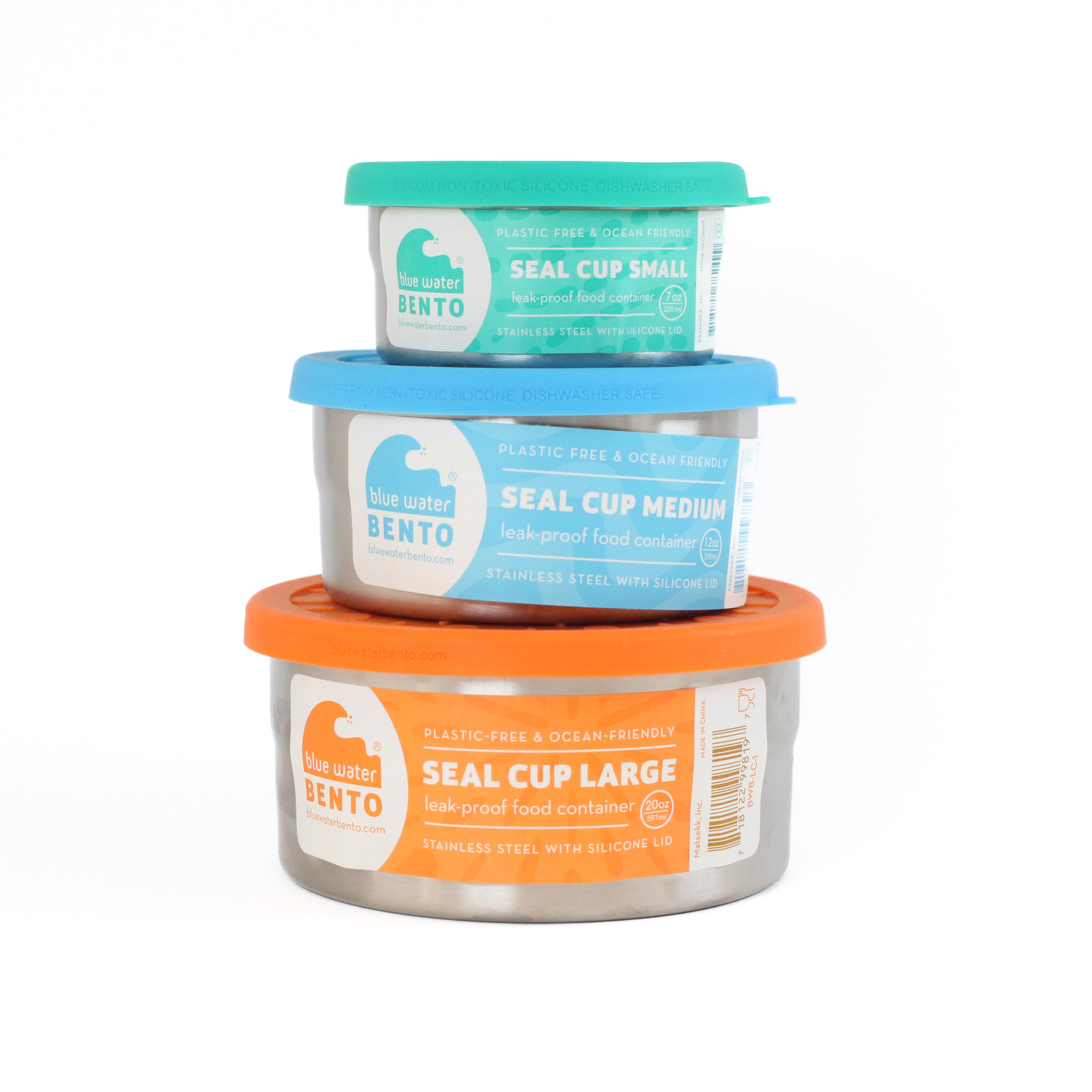 ECOlunchbox Seal Cup Trio (S, M, L)