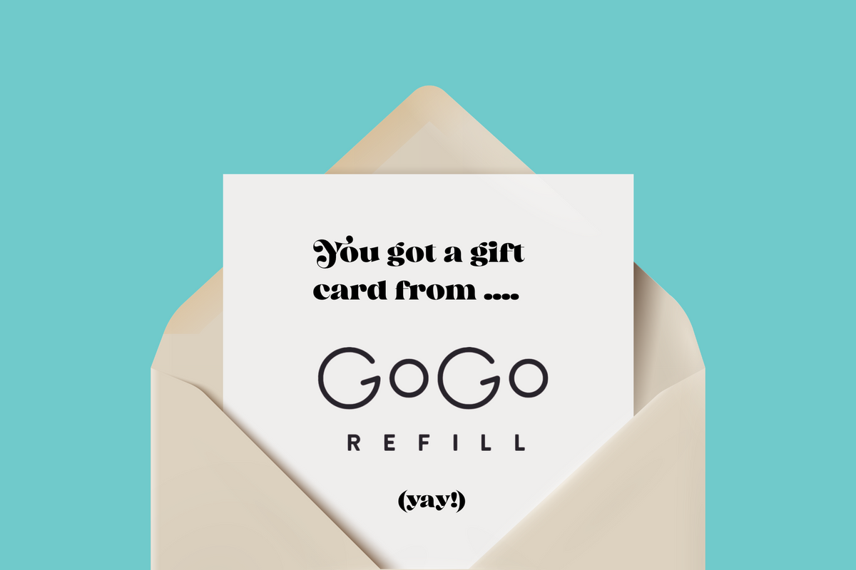 GoGo Refill gift card artwork