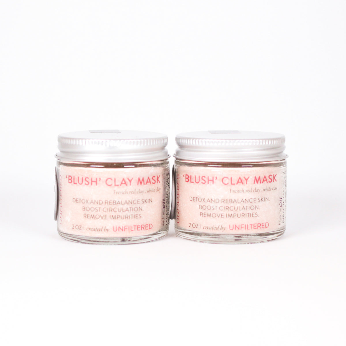Unfiltered Blush Clay Mask