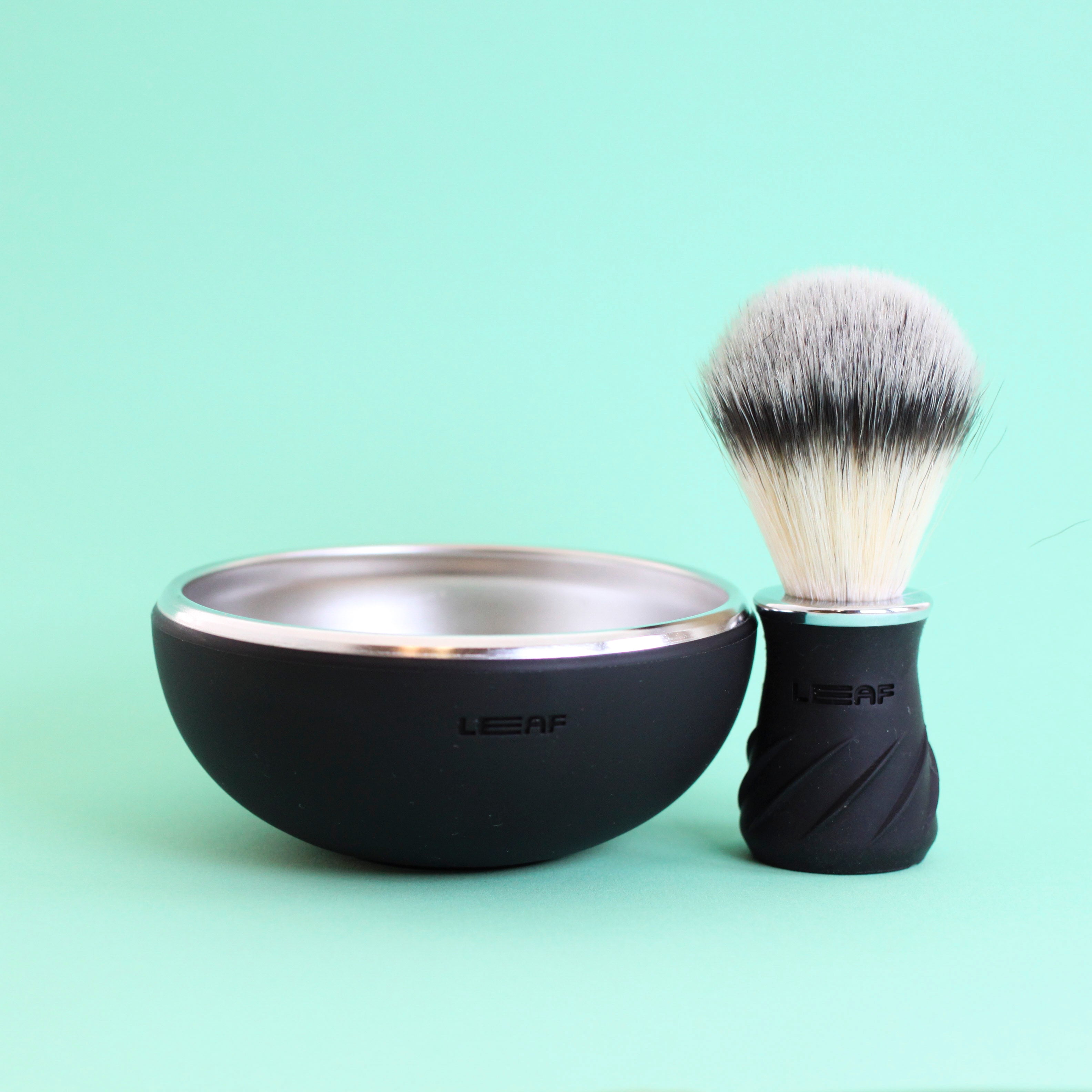 Leaf Shave Bowl & Brush