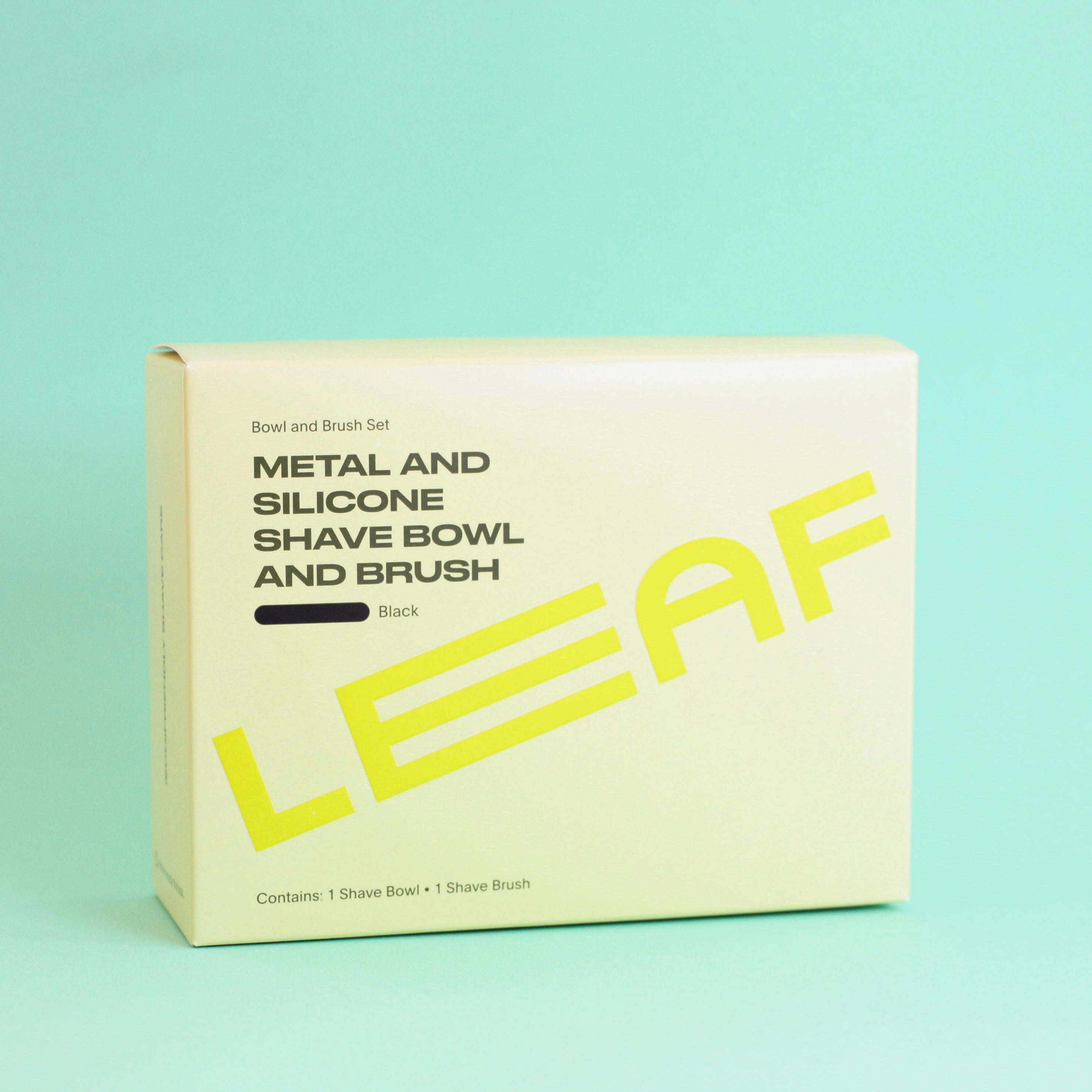 Leaf Shave Bowl & Brush