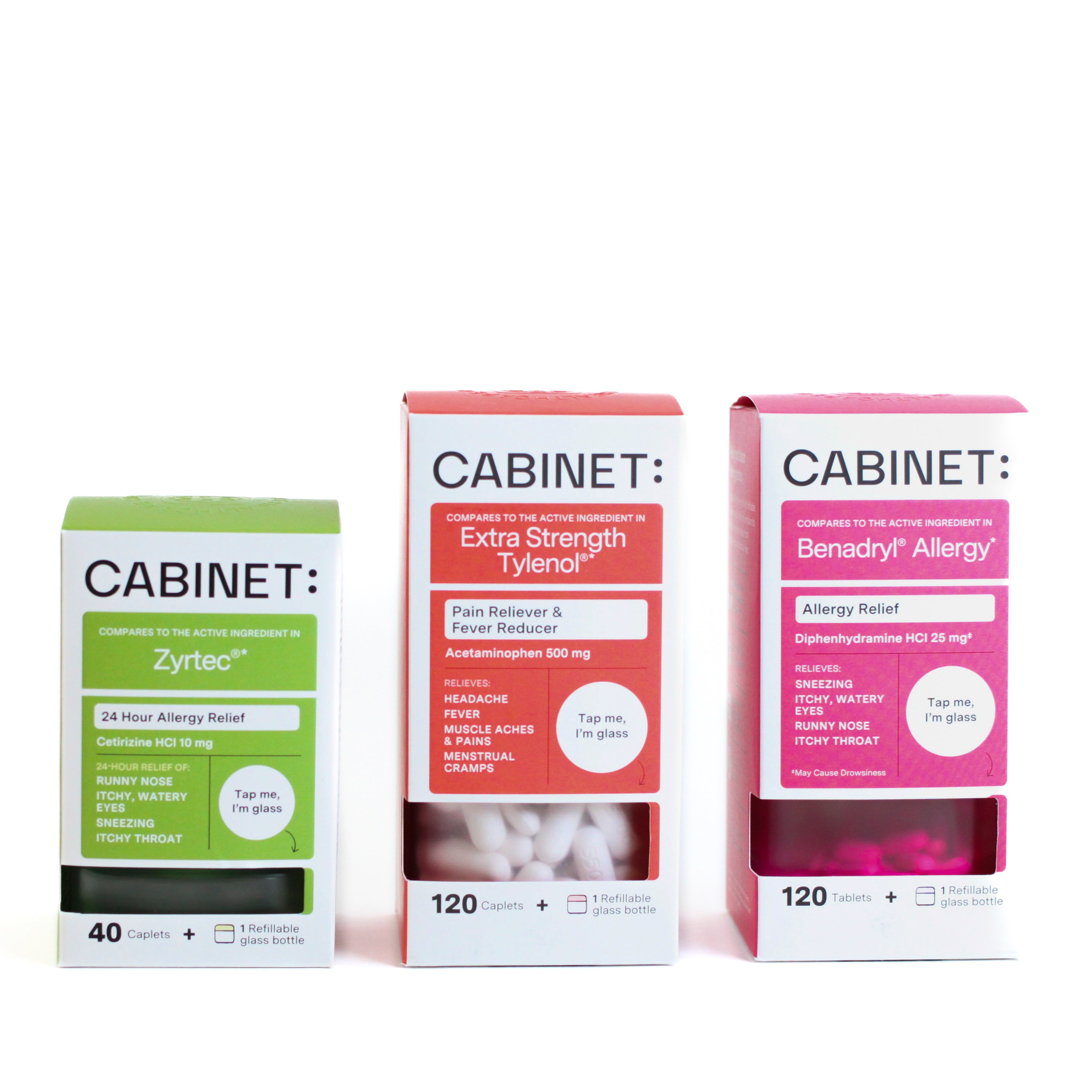 Cabinet Health Pain Reliever & Fever Reducer (Acetaminophen)