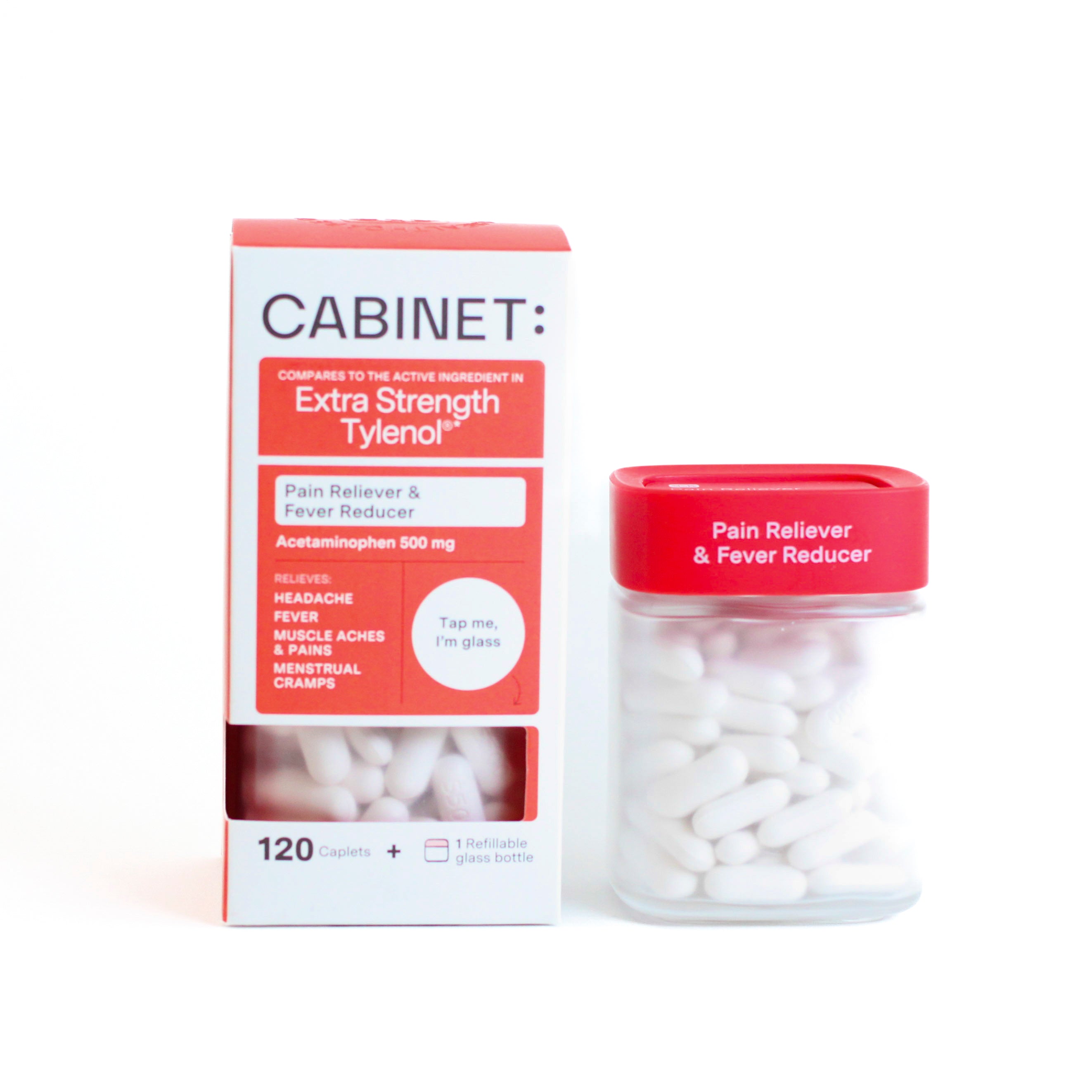 Cabinet Health Pain Reliever & Fever Reducer (Acetaminophen)