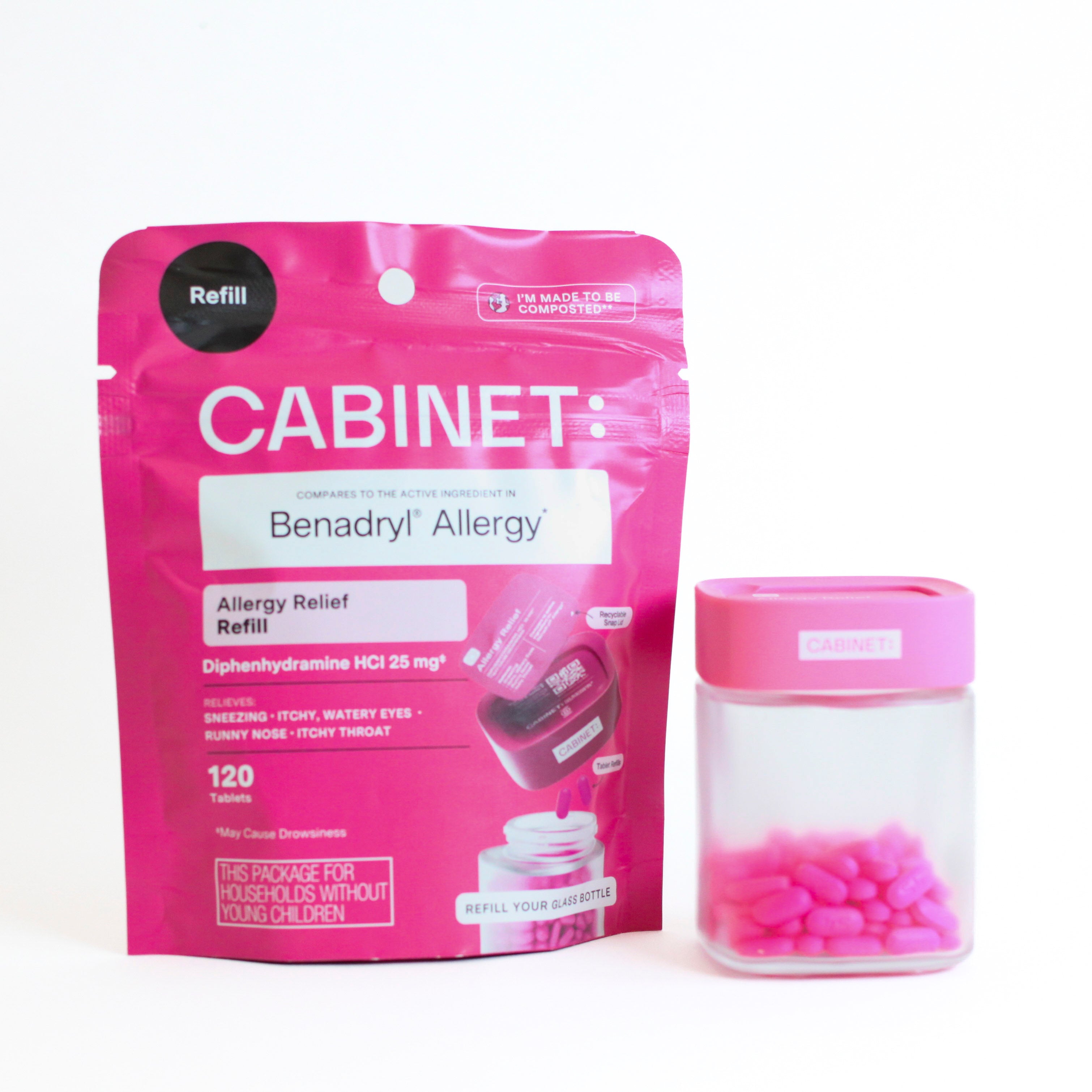 Cabinet Health Allergy Relief (Diphenhydramine)