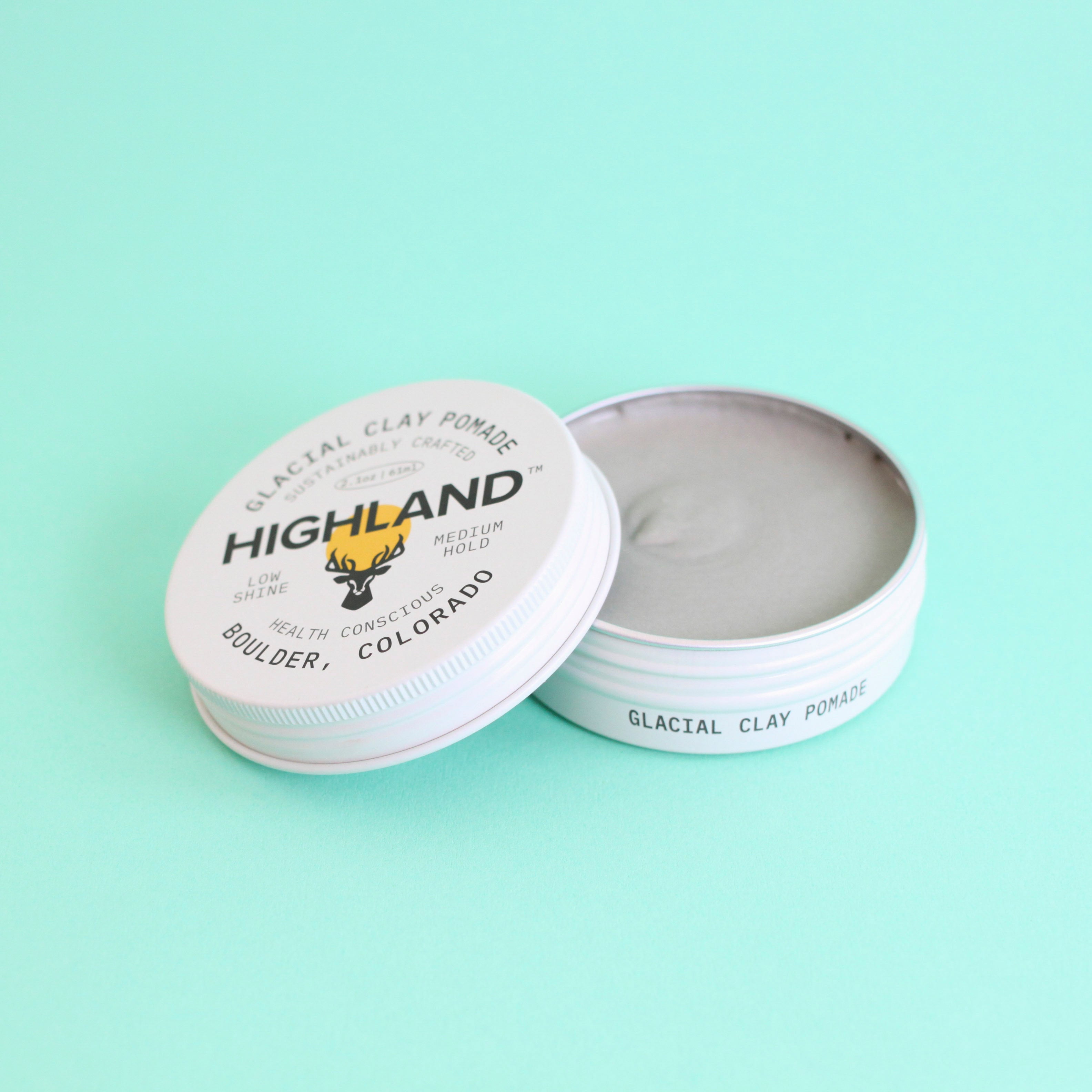 Highland Glacial Clay Hair Pomade