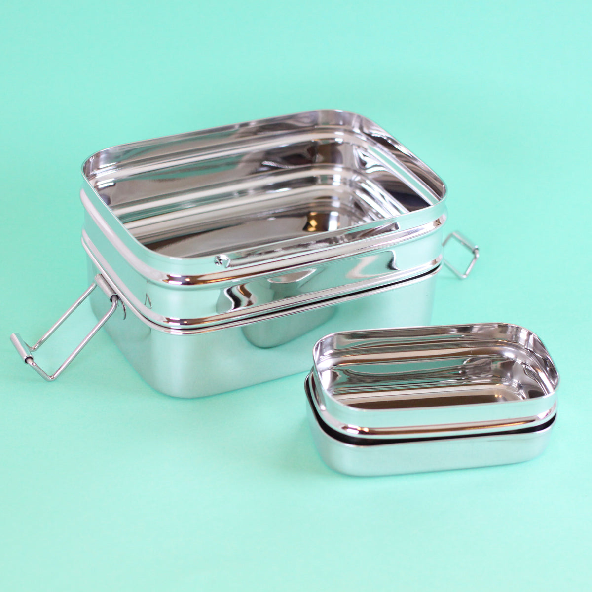 ECOLunchbox 3-in-1 Stainless Food Container