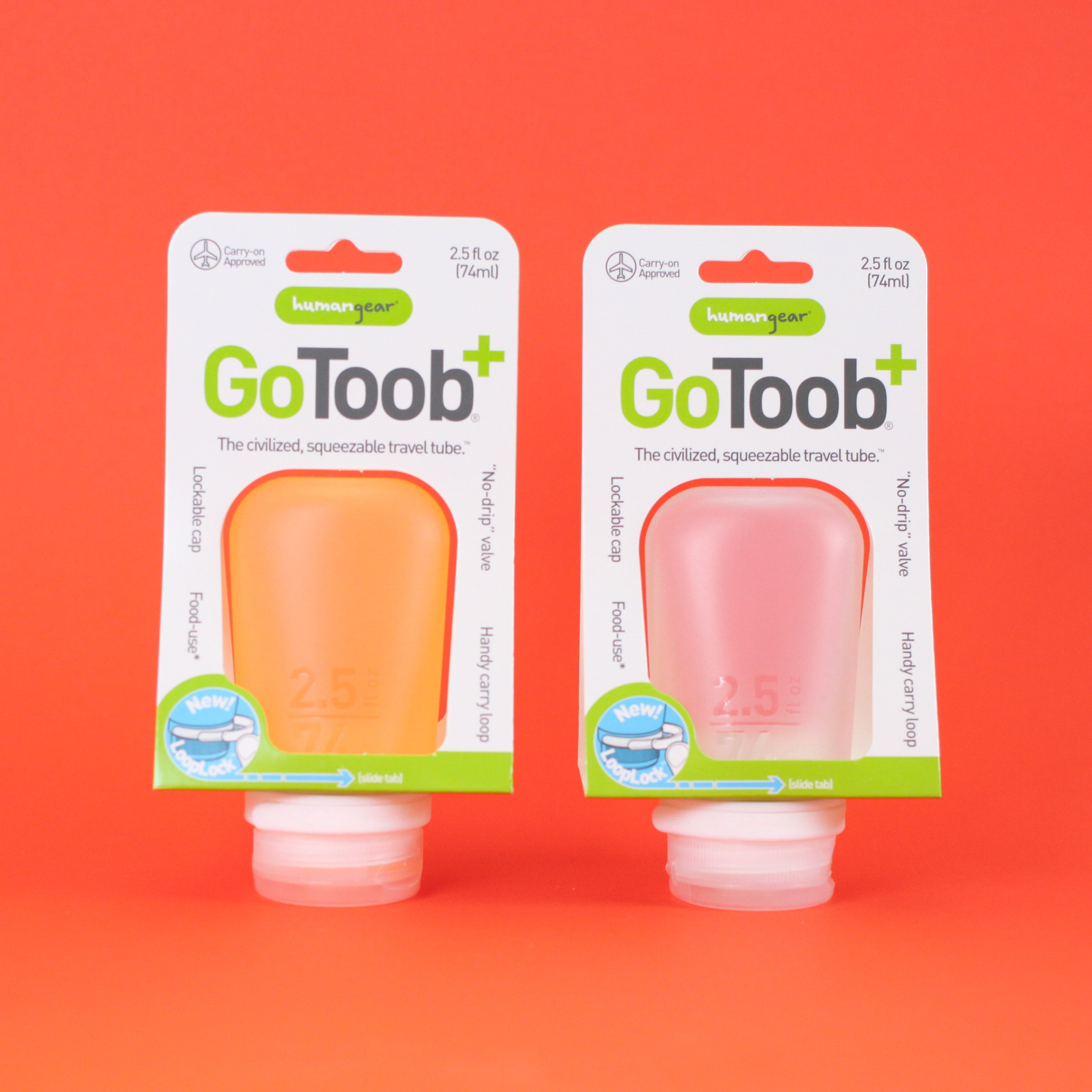 GoToob Silicone Travel Bottles