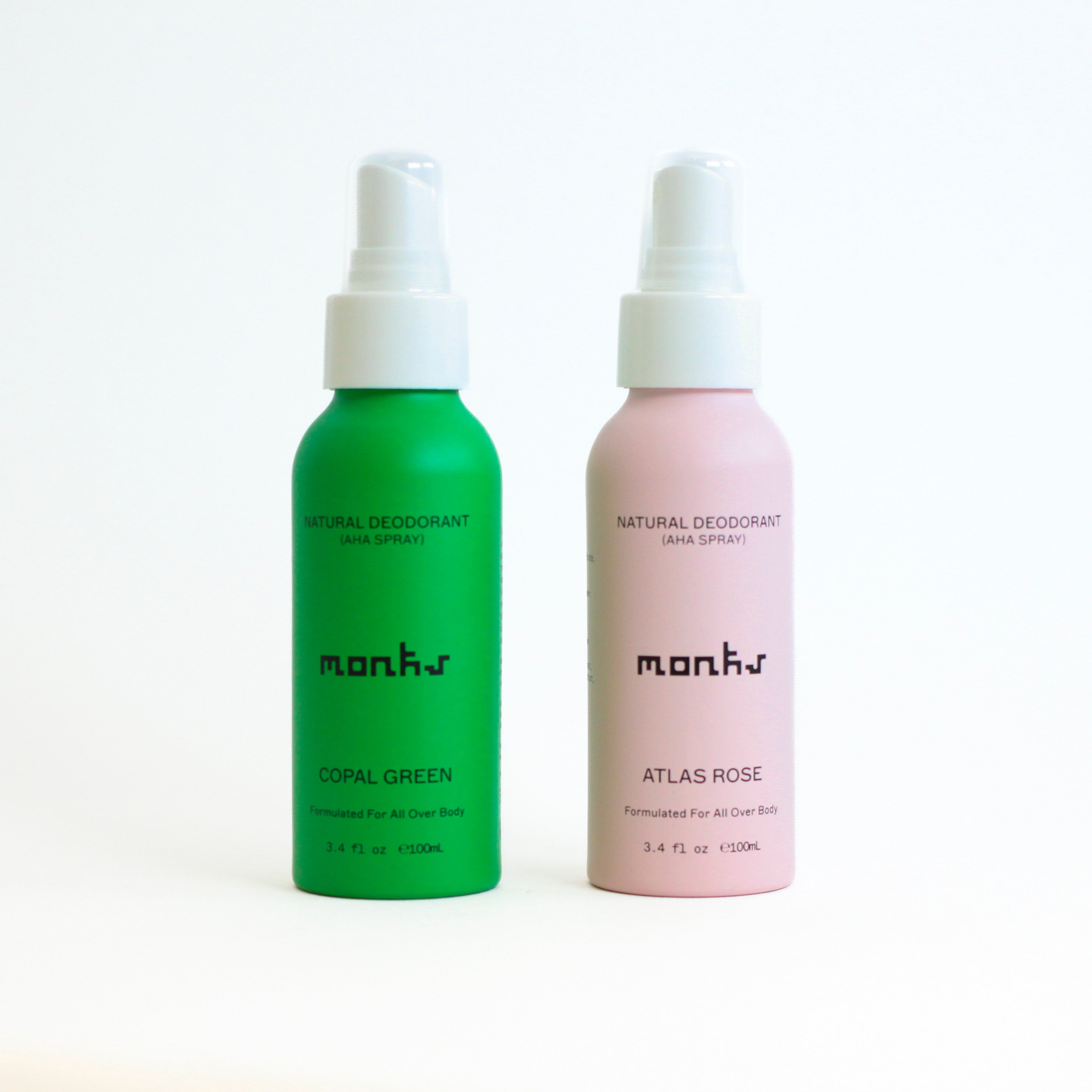 Monks AHA Natural Deodorant Spray