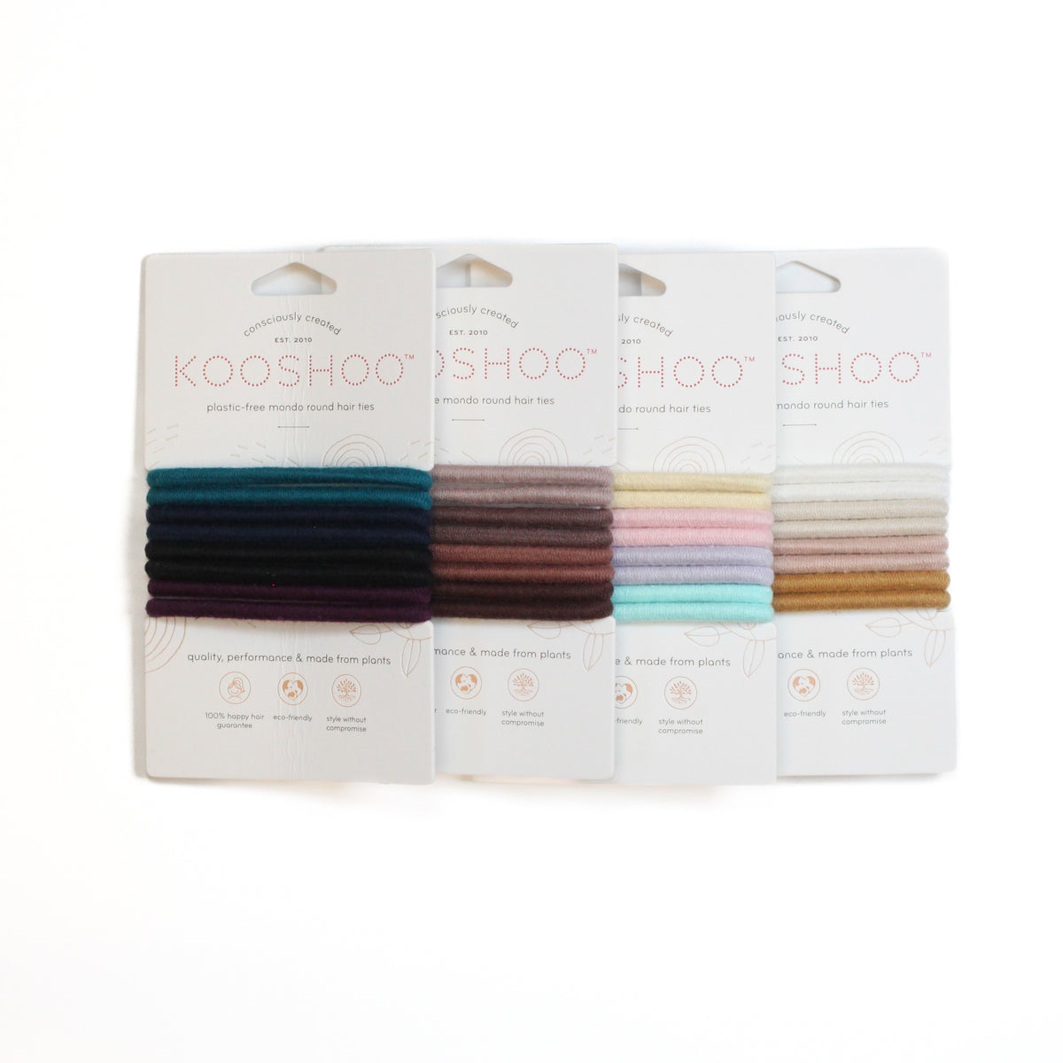 KooShoo Plastic-Free Round Hair-Ties