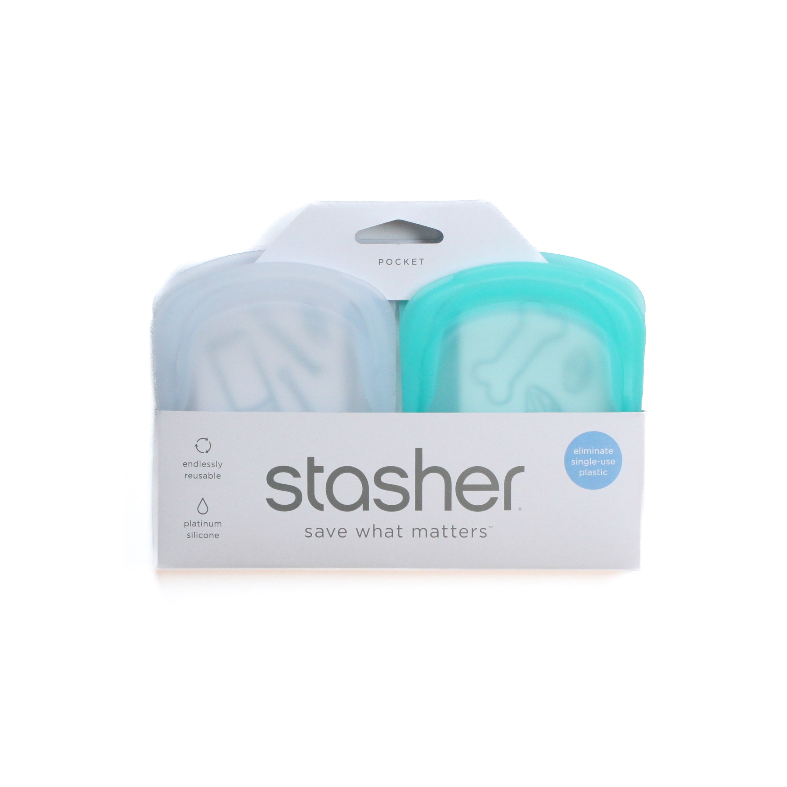 Stasher - Pocket, Set of 2