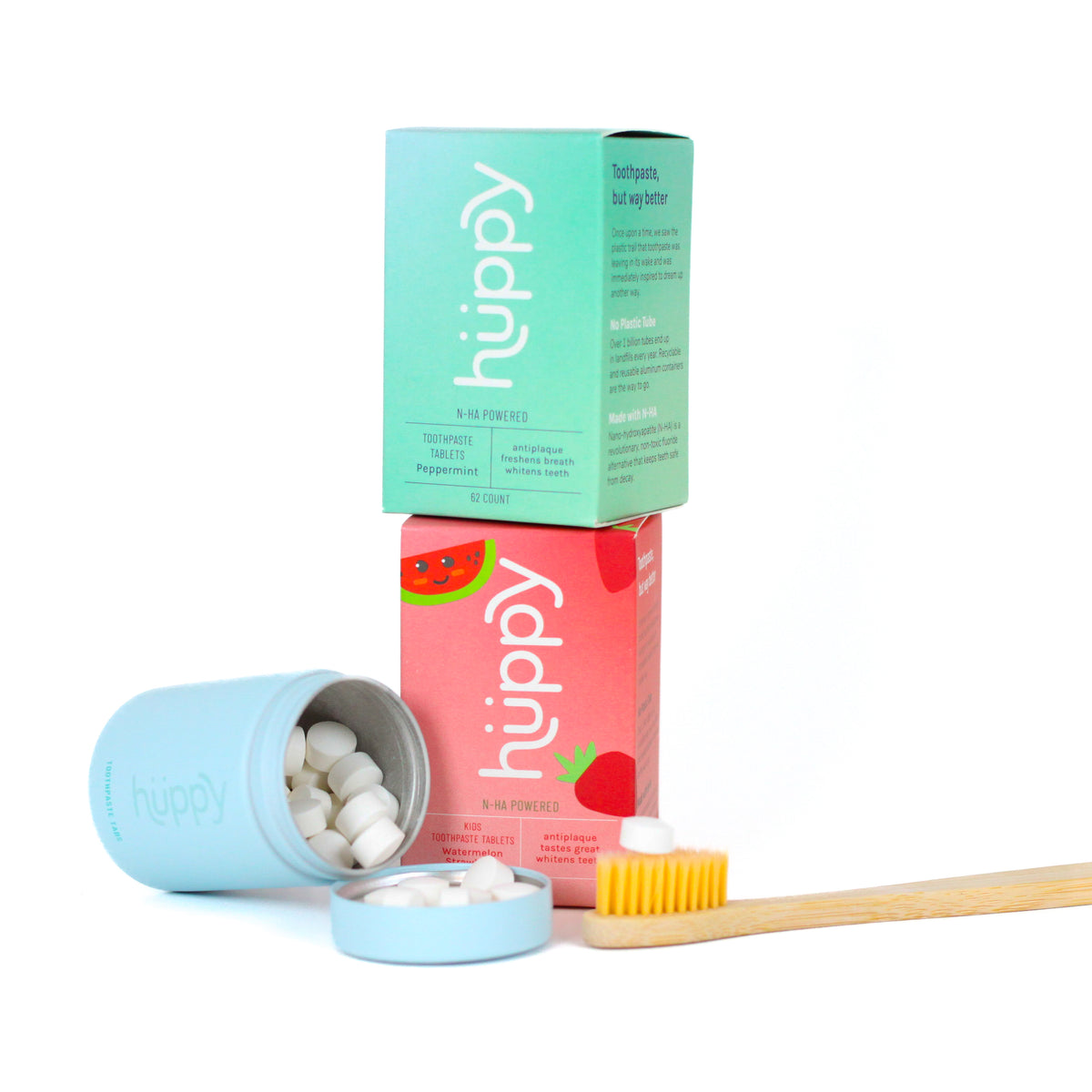 Huppy Toothpaste Tablets