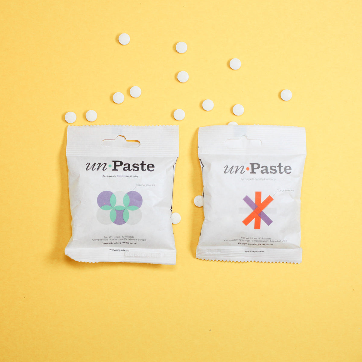 Unpaste Tooth Tablets Packet