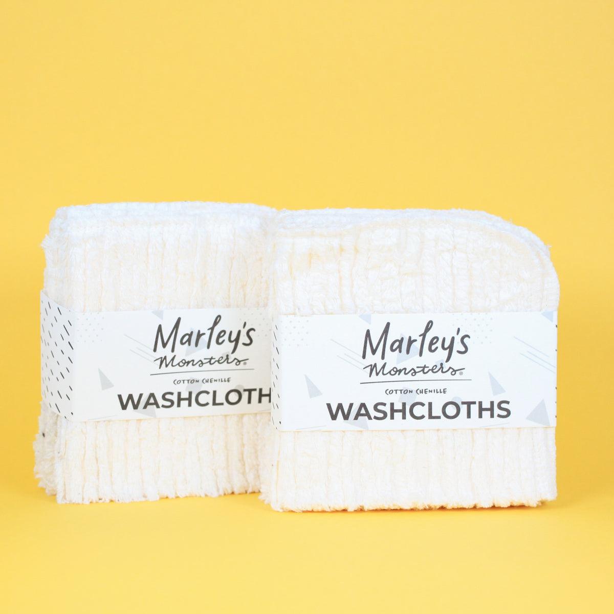 Marley's Monsters Chenille Washcloths