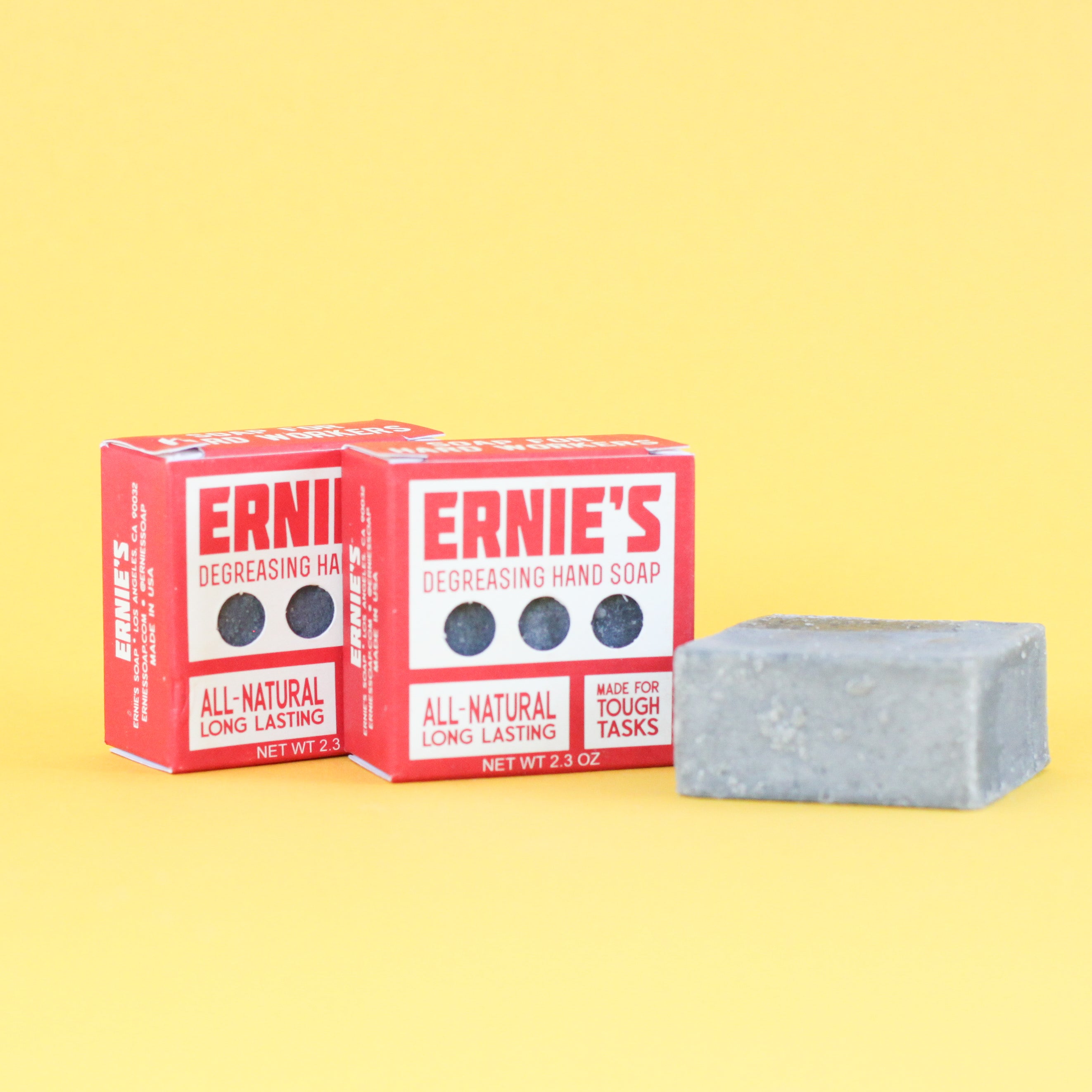 Ernie's Soap Degreasing Hand Soap Bar