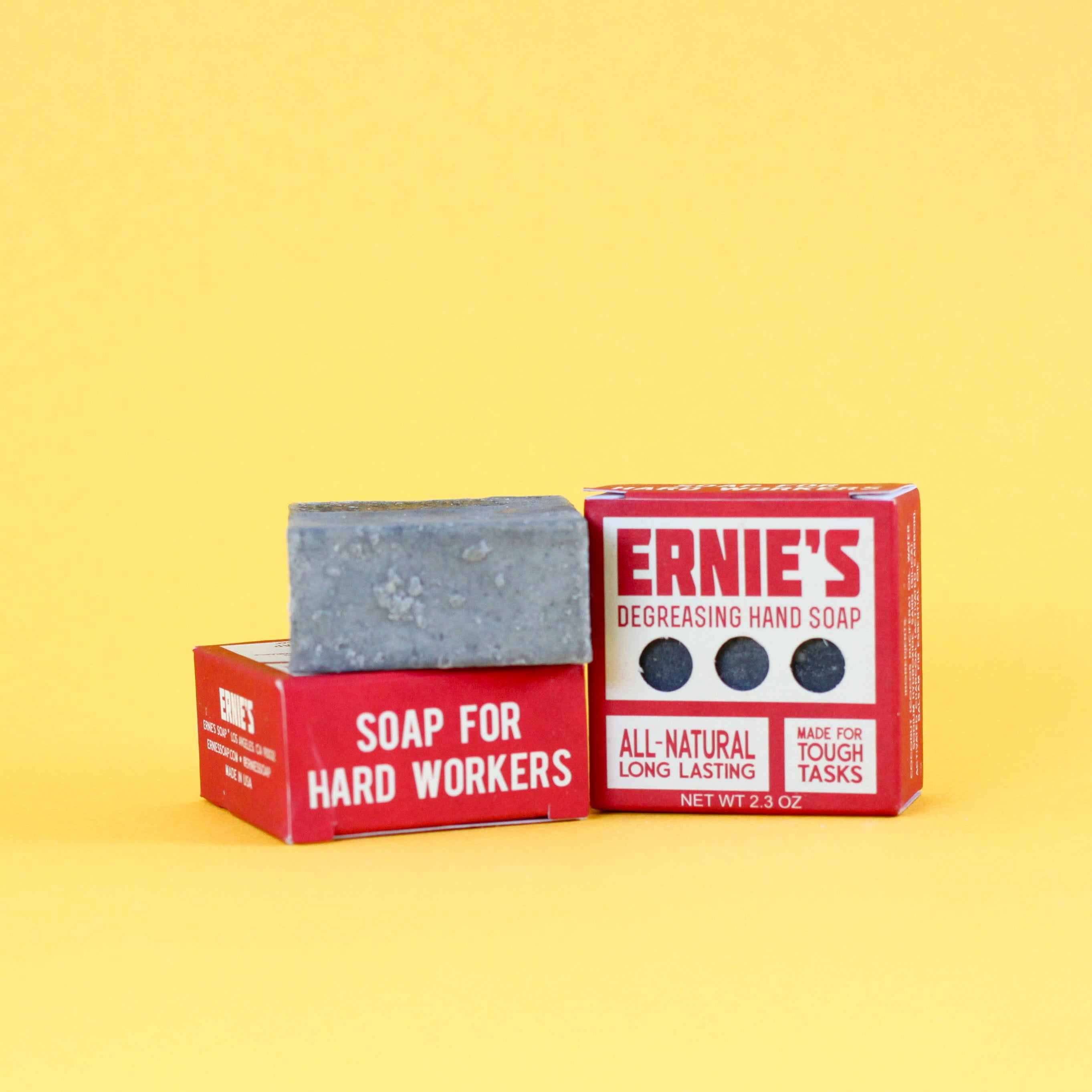 Ernie's Soap Degreasing Hand Soap Bar