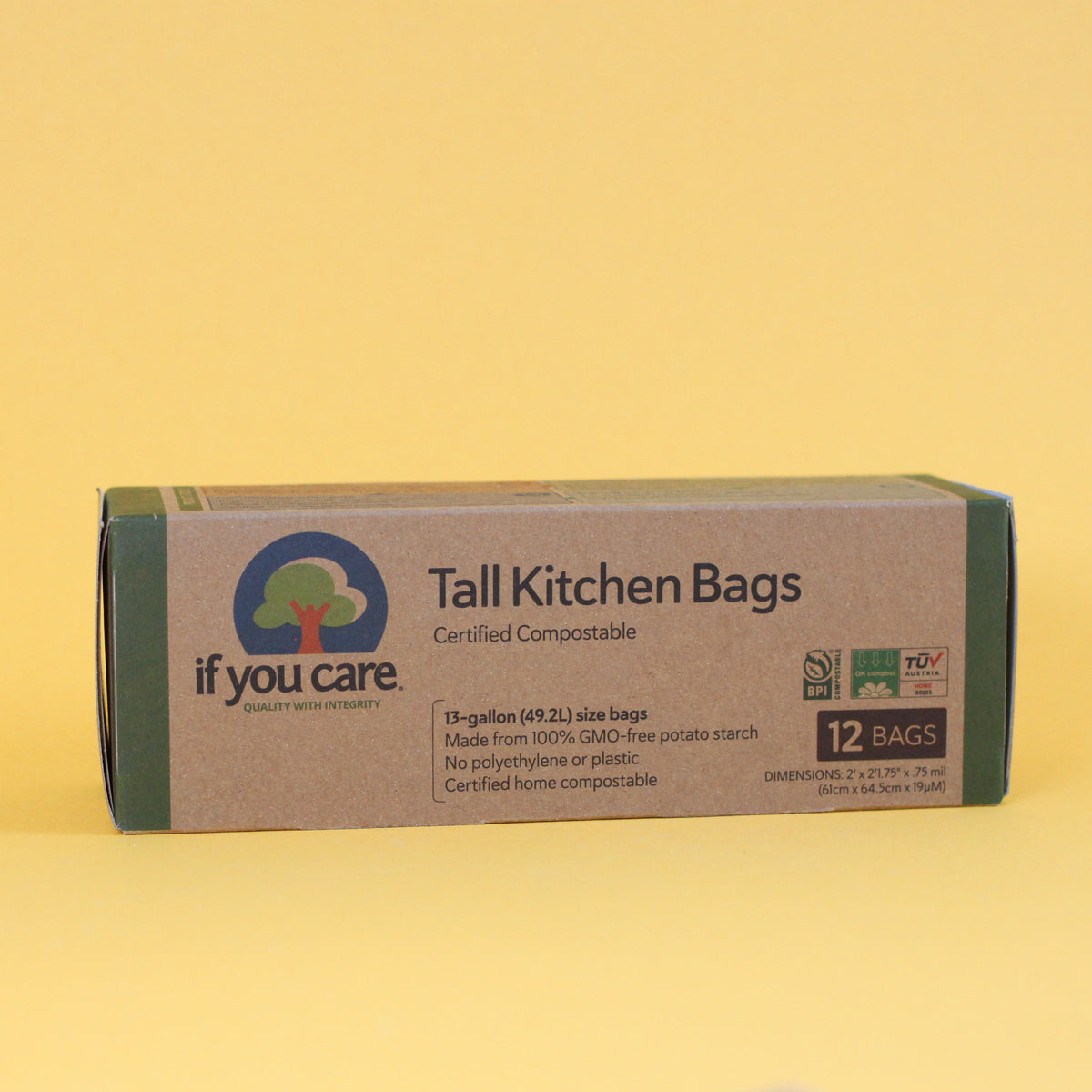 If You Care Tall Kitchen Bags
